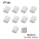 10Pcs Electrical Equipment Supplies Wire Holder Organizer Table Desk Storage Cord Management Self-adhesive Cable Clips Wire Tie Cable Clamp WHITE 16X6MM