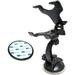 GPS Windshield Dual Clip Mount And Disc Kit Suction Cup Holder With 360Â° Rotating Bracket Compatible With Tomtom Go Series GPS WMDK