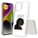 TalkingCase Hybrid Phone Cover Compatible for Apple iPhone 15 Funny Meme Mwah? Print w/ Glass Screen Protector Acrylic Back Raised Edges Print in USA
