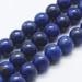 3Strand Natural Lapis Lazuli Beads Strands Round 4mm Hole: 0.8mm about 95pcs/strand 15.5 inch(39.5cm)