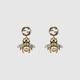 GUCCI Bee Earrings With Interlocking G