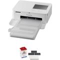 Canon SELPHY CP1500 Compact Photo Printer with Ink and Paper Kit (White) 5540C002