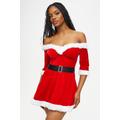 Bardot Sexy Santa Dress