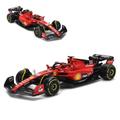 HTLNUZD Bburago 2023 1/43 SF23#55 Racing Model Car for F1 Scuderia Ferrari 1:43 SF23#55 Sainz Alloy Car Die Cast Car Model Adult Gift (Standard version)