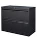 Ebern Designs 2 Drawer Lateral Filing Cabinet Metal/Steel in Black | 28.81 H x 35.54 W x 17.83 D in | Wayfair DBB7A77D107B4F2F8CFB5F04ABA19861