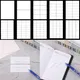 5 Sheets Inkjet A4 Office School Supplies Stationery Tag White Stickers Package Label Self Adhesive