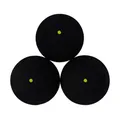 1xProfessional Rubber Squash Ball For Squash Racket Red Dot Blue Dot Ball Fast Speed For Beginner Or