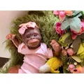 45CM Reborn Monkey Baby Orangutans Lifelike Soft Touch Cuddly Soft Body Doll Collectible Art Gifts