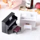 Miniature Piano Set 1/12 Dollhouse Mini Musical Piano with Stool Piano Score Instrument Model for