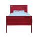 ACME Cargo Twin Size Minimalist Platform Bed Container Themed Metal Bed