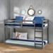 ACME Gaston II Twin Size Loft Bed Wooden Bunk Bed with Ladder