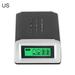 Juhai 4 Slots EU/US/UK Plug LCD Display AA AAA Lithium Ni-MH Battery Fast Charger