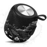 Bluetooth Speaker: Powerful Stereo Sound IPX7 Waterproof True Wireless Stereo Pairing Portable Design Latest Bluetooth V5.2 - Perfect for Nokia 7.2 Beach Outdoor Home Parties& More - Black