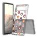 TalkingCase Hybrid Phone Cover Compatible for Google Pixel 6 Cat Paw 3 Print Acrylic Back Raised Edges Print in USA