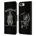 Head Case Designs Officially Licensed Motorhead Graphics Ace Of Spades Lemmy Leather Book Wallet Case Cover Compatible with Apple iPhone 7 Plus / iPhone 8 Plus