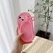Cute flip-flops pink 3D Case For iphone 14 13 12 Mini 11 Pro XS Max XR X SE20 6S 6 7 8 Plus Plain Soft silicone kids Phone Cover
