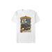Men's Big & Tall Sanderson Poster Tee by Disney in White (Size 3XLT)