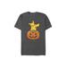 Men's Big & Tall Pika Pumpkin Tee by Nintendo in Charcoal Heather (Size 3XLT)