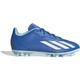 ADIDAS Kinder Fussball-Rasenschuhe X Crazyfast.4 FxG, Größe 37 ⅓ in Blau