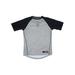 Under Armour Active T-Shirt: Gray Sporting & Activewear - Kids Girl's Size Large