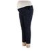 Old Navy - Maternity Casual Pants - Low Rise: Blue Bottoms - Women's Size 8