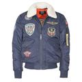 Bomberjacke TOP GUN "TG23005" Gr. 54 (XL), blau (navy) Herren Jacken Übergangsjacken