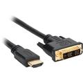 Rocstor HDMI Male to DVI-D Male Cable (10', Black) Y10C125-B1