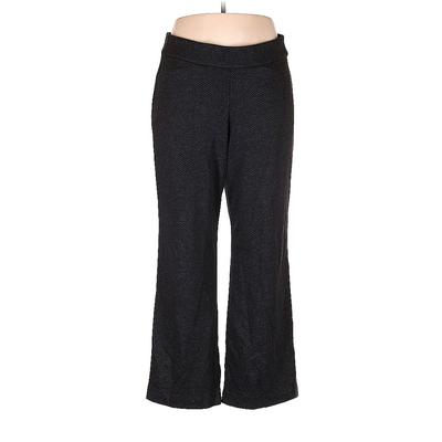 Lane Bryant Dress Pants - Mid/Reg Rise: Gray Bottoms - Women's Size 14 Plus