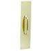 Schlage Pull Plate in Yellow | 2 H x 5 W x 19.19 D in | Wayfair SC83115B335X15G