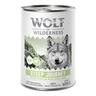 Wolf of Wilderness Adult “Expedition” 6 x 400 g umido per cane - Steep Journey - Pollame con Agnello