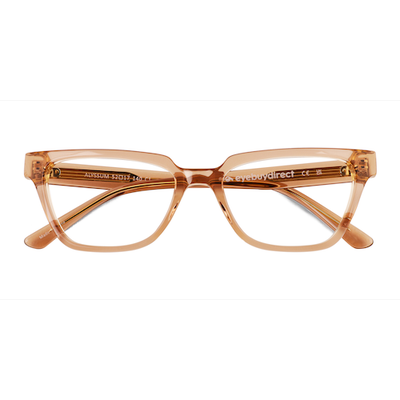 Female s horn Crystal Brown Acetate,Eco Friendly Prescription eyeglasses - Eyebuydirect s Alyssum