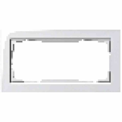 Gira E2 Rahmen, 2f, reinweiß, glänzend, Kunststoff, Unterputzmontage, 100229 Image