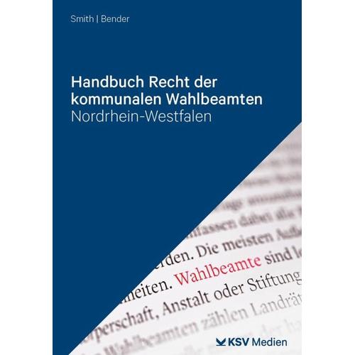 Handbuch Recht der kommunalen Wahlbeamten – Stephan Herausgegeben:Smith, Gregor Bender