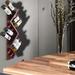 Vertical Wall Mounted Solid Wood Home Wine Rack