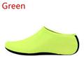 Men Women Unisex Slipper Sandal Breathable Flat Shoe Beach Shoes Swimming Diving Socks Aqua Socks Water Shoes GREEN XL