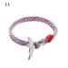 11 Colors Women/Men Outdoor Camping Hand Braided Emergency Rope Rescue Bracelet Adjustband Wristband Survival Bracelets 11