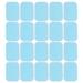 60Pcs Professional Abs Trainer Pads Convenient Gel Pads Replaceable Ab Belt Patches