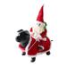 YINKUU Dog Santa Claus Riding Costume Christmas Pet Clothes Santa Outfit Dog Costume for Small Medium Large Dogs Cats