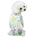 Dog Pajamas Costumes for Indoor Outdoor Comfortable Puppy Pajamas Soft Dog Jumpsuit Shirt Best Gift 100% Cotton Coat for Medium and Small Dog