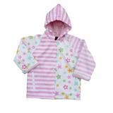 Childrens Pastel Posies Raincoat - Size 3T