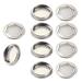 Circular Air Vents Soffit Vents Stainless Steel Round Vent Mesh Hole Louver for Cabinets Wardrobes Shoe Cabinets Sundry Cabinets and Honey Bee Hive Box