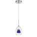 Integrated Dimmable LED Double Glass Mini Pendant Light Clear - 6W 450 Lumen & 3000K