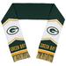 WEAR by Erin Andrews Green Bay Packers Jacquard Stripe Scarf