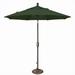 7.5 ft. Octagon Push Button Tilt Market Umbrella Forest Green