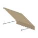 4.38 ft. Santa Fe Twisted Rope Arm Window & Entry Awning Tan - 44 x 24 in.