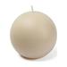 CBC-402-6 4 in. Citronella Ball Candles Pale Ivory - 12 Piece