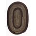 Seal Brown 2 ft. x 4 ft. Rug - Indoor/Outdoor