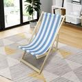 Best BEACH CHAIR stripe- folding chaise lounge chair