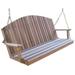 2 ft. Cedar Mountaintop Fanback Porch Swing