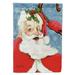 11 x 0.01 x 15 in. Santa Claus Old Father Christmas Garden Flag